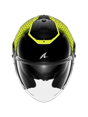 SHARK RS Moto Jet Caschi Nero Giallo Argento