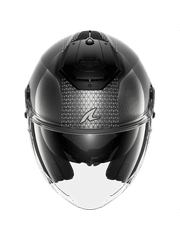 SHARK RS JET CARBON IKONIK Moto Caschi Carbon Nero Cromo