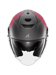 SHARK RS Stride Moto Caschi Jet Argento opaco Viola Blu