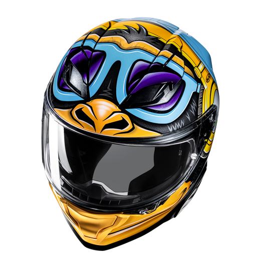 HJC F71 MONKEY DJ MC23 Moto Integrali Caschi  