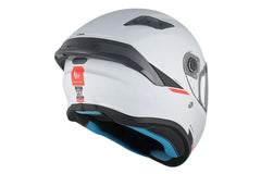 MT Targo S Solid A12 Casco integrales deportivos motocicleta gris brillante - CASCO