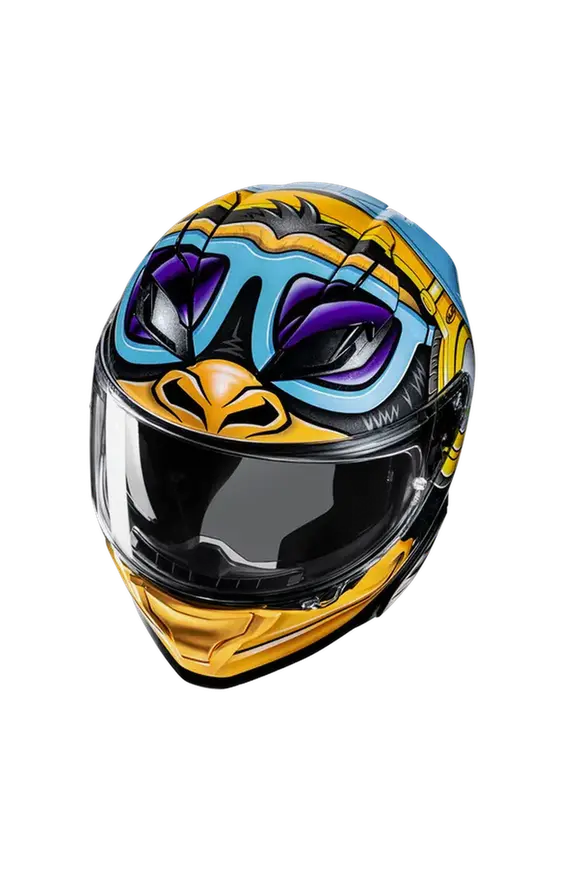 HJC F71 MONKEY DJ MC23 Moto Integrali Caschi 