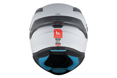 MT Targo S Solid A12 Casco integrales deportivos motocicleta gris brillante - CASCO