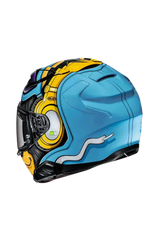 HJC F71 MONKEY DJ MC23 Moto Integrali Caschi 