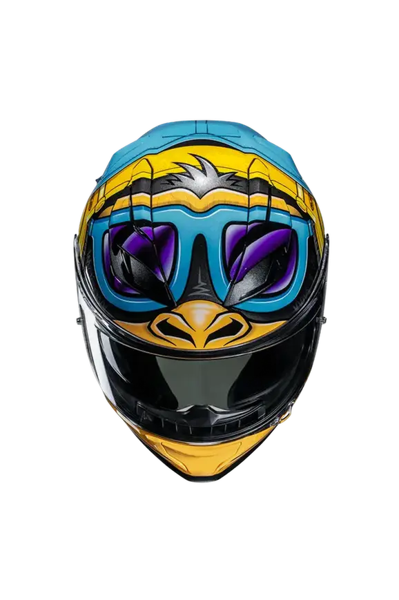 HJC F71 MONKEY DJ MC23 Moto Integrali Caschi 