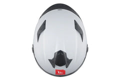 MT Targo S Solid A12 Casco integrales deportivos motocicleta gris brillante - CASCO
