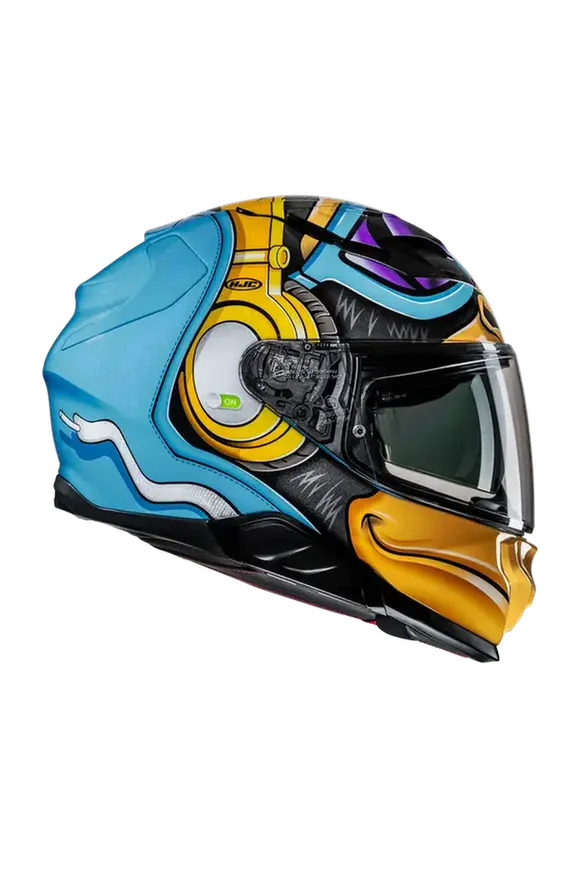 HJC F71 MONKEY DJ MC23 Moto Integrali Caschi 