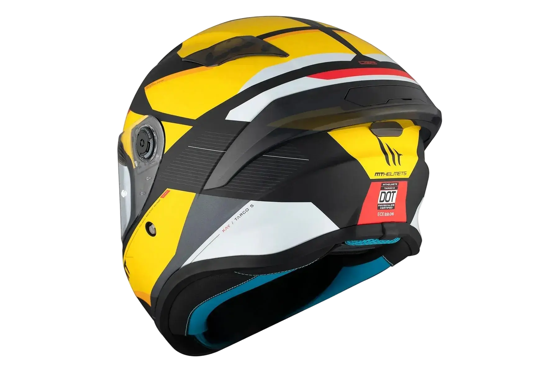 MT Targo S Kay B3 Matt Moto integrale Turismo Caschi 