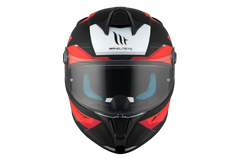 MT Targo S Kay B5 Sportivo Turismo moto Integrali Caschi Opaco Rosso 