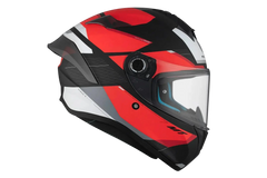 MT Targo S Kay B5 Sportivo Turismo moto Integrali Caschi Opaco Rosso 