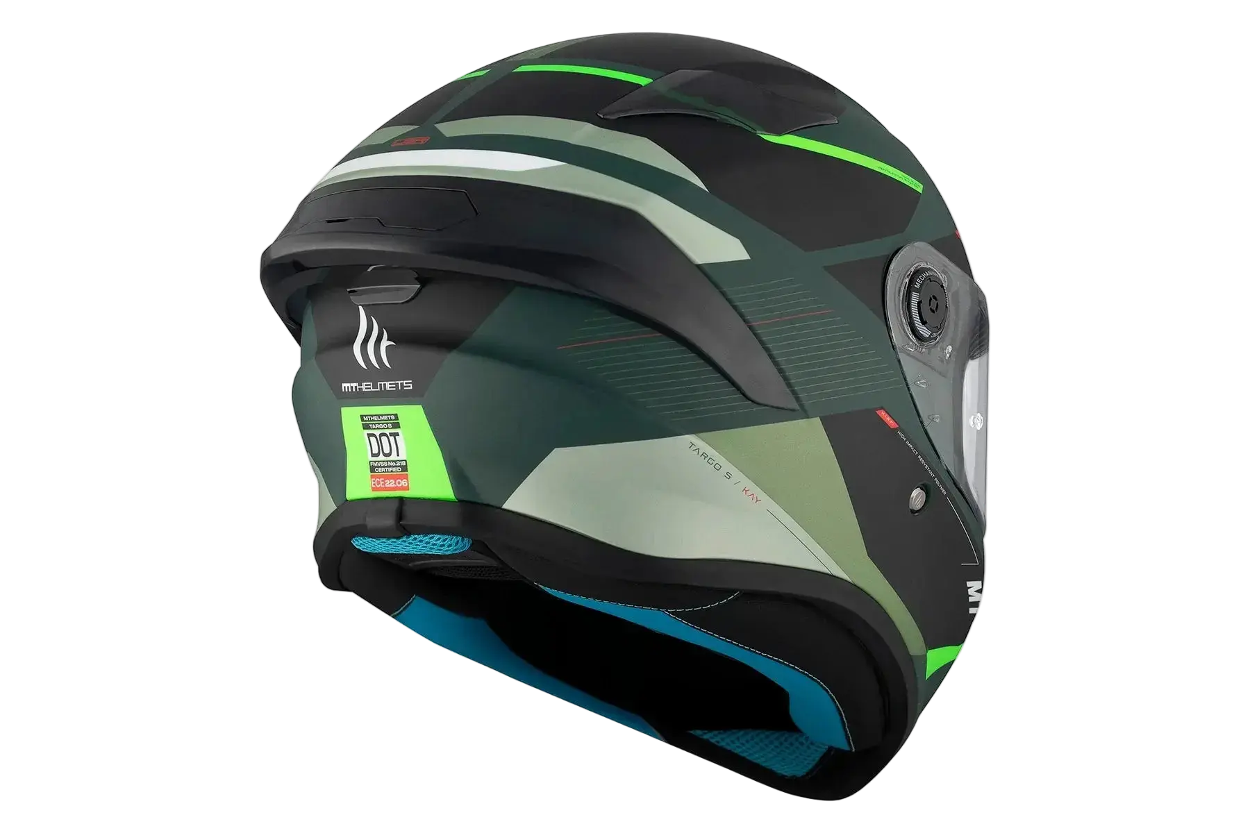 MT Targo S Kay C6 Opaco Moto Turismo Integrale Caschi 