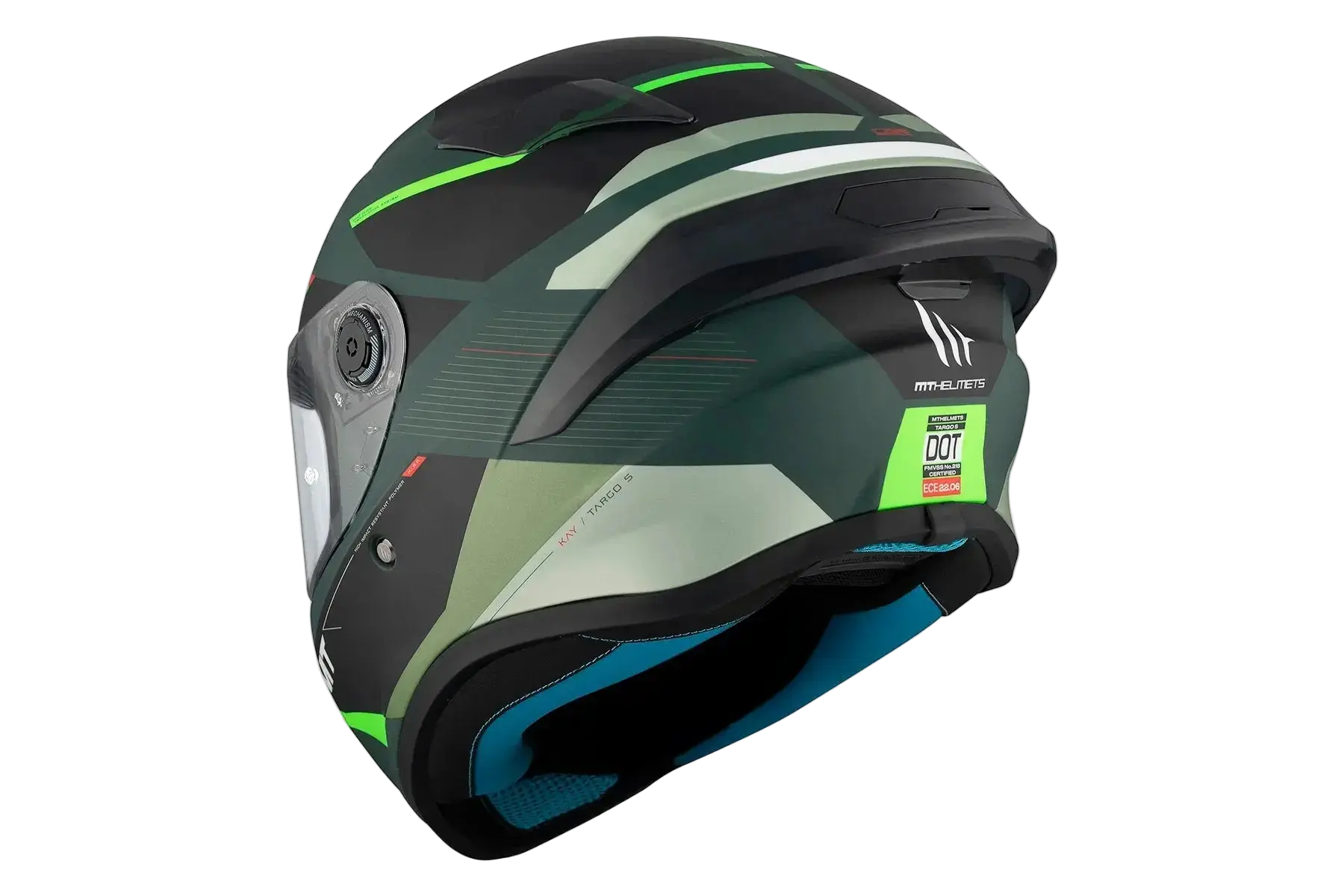 MT Targo S Kay C6 Opaco Moto Turismo Integrale Caschi 