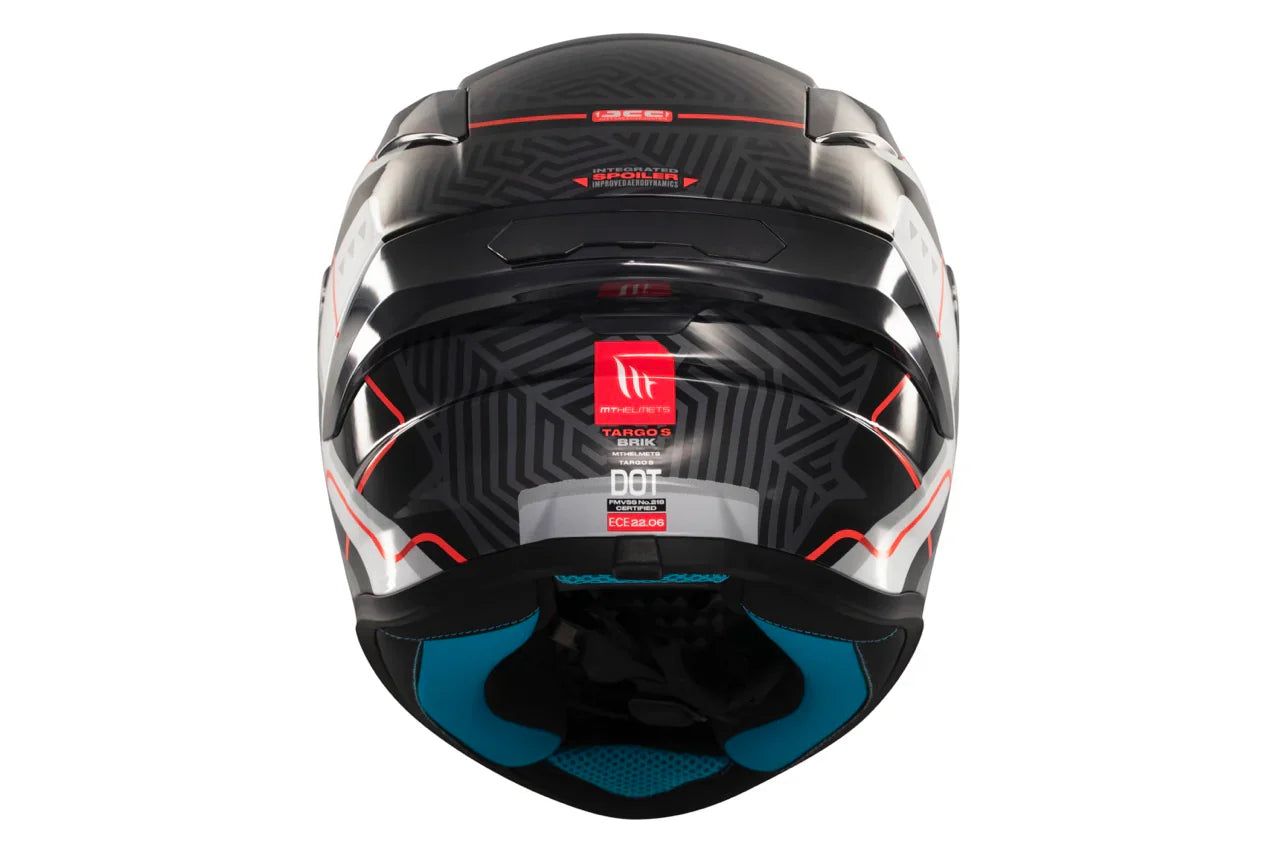 MT TARGO S BRIK C0 BRILLO Cascos Integrales de Moto Touring 