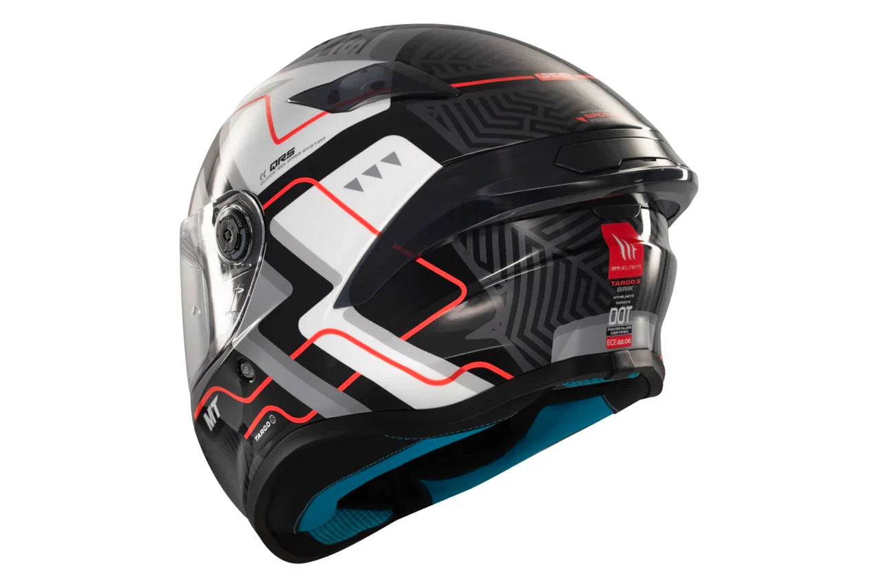 MT TARGO S BRIK C0 BRILLO Cascos Integrales de Moto Touring 