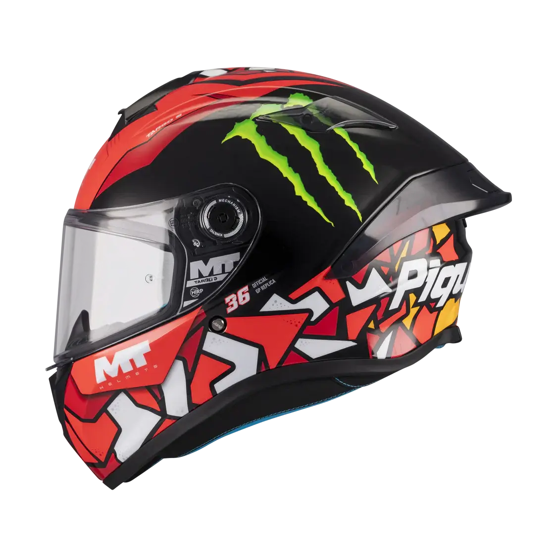 MT TARGO S PIQUERAS B5 GLOSS CASCO INTEGRAL DE MOTO 