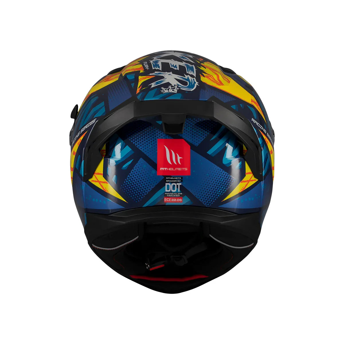 MT BRAKES SV FURY INTEGRAL DEPORTIVO CASCO DE MOTO C17 BRILLANTE 