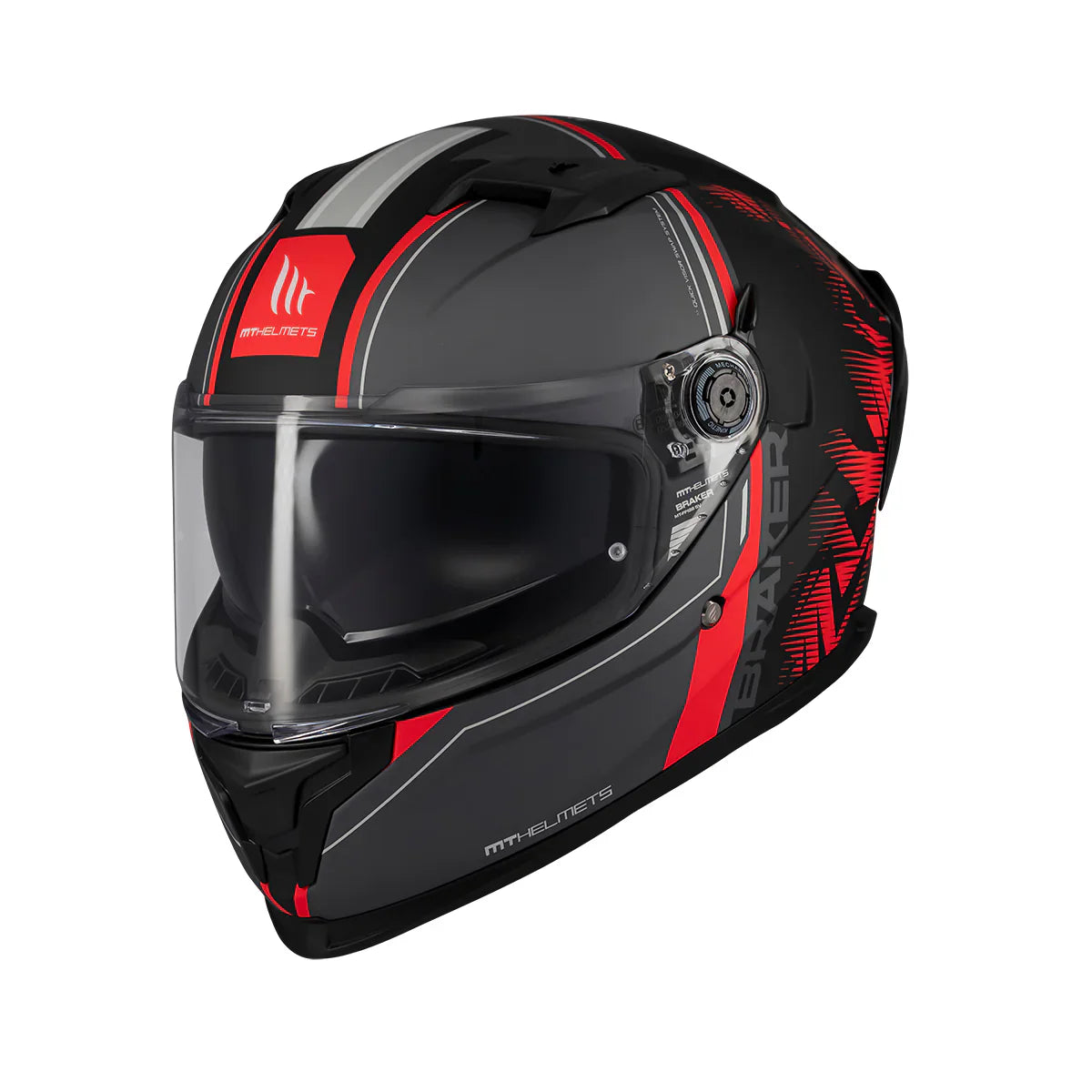 MT Braker SV Charm B5 Casco Integral Para Moto De Turismo Mate 