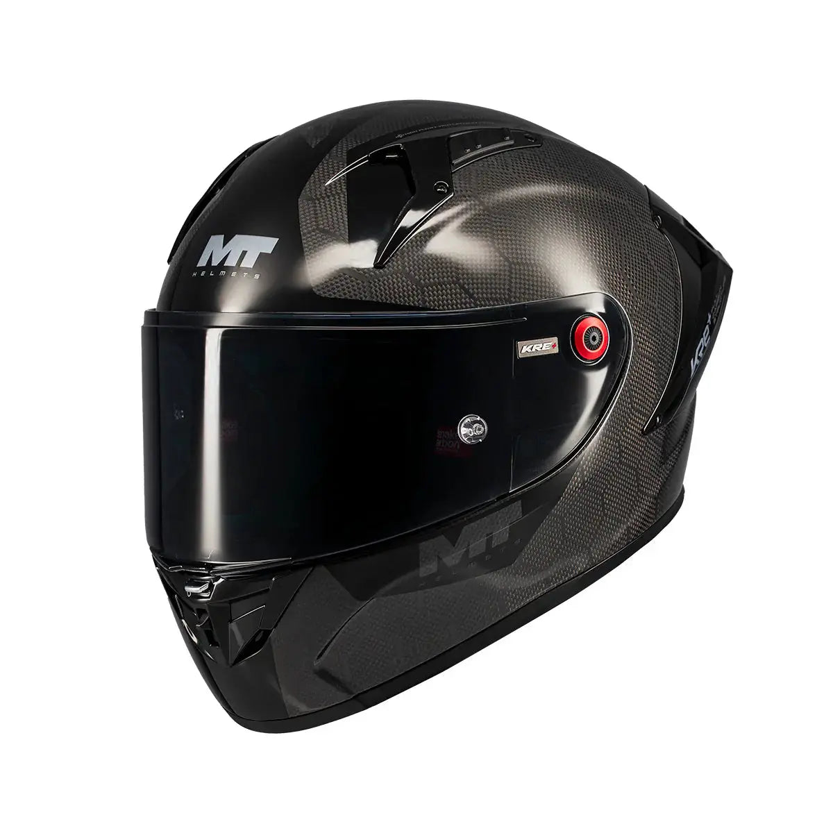 MT Helmets KRE PLUS S CARBON PURE A1 CASCHI INTEGRALE BRILLANTE 
