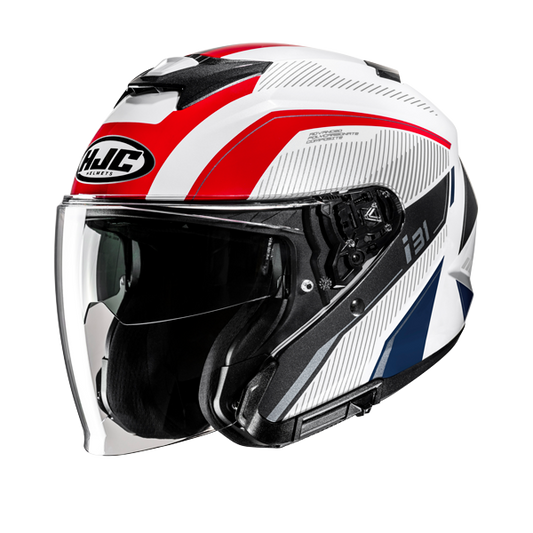 HJC i31 Reno MC21 Casco abierto para scooter de turismo urbano