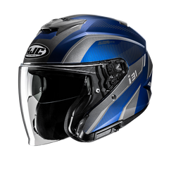 HJC i31 Reno MC2 Casco jet para moto de calle