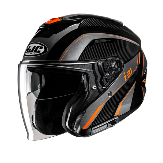HJC i31 Reno MC7 Casco abierto para motocicleta con certificación de seguridad