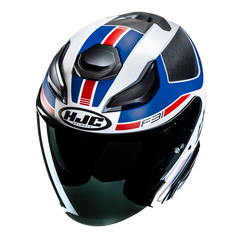 HJC F31 Ceron MC21SF Casco jet deportivo para motocicleta