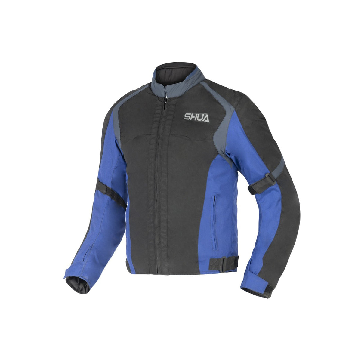 SHUA - Chaqueta Textil Track Negro/Azul - SECURTEX MOTOR S.L (t/a MaximoMoto)