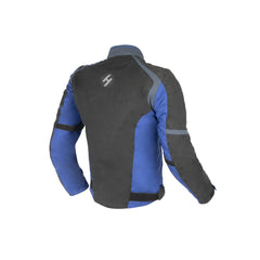 SHUA - Chaqueta Textil Track Negro/Azul - SECURTEX MOTOR S.L (t/a MaximoMoto)