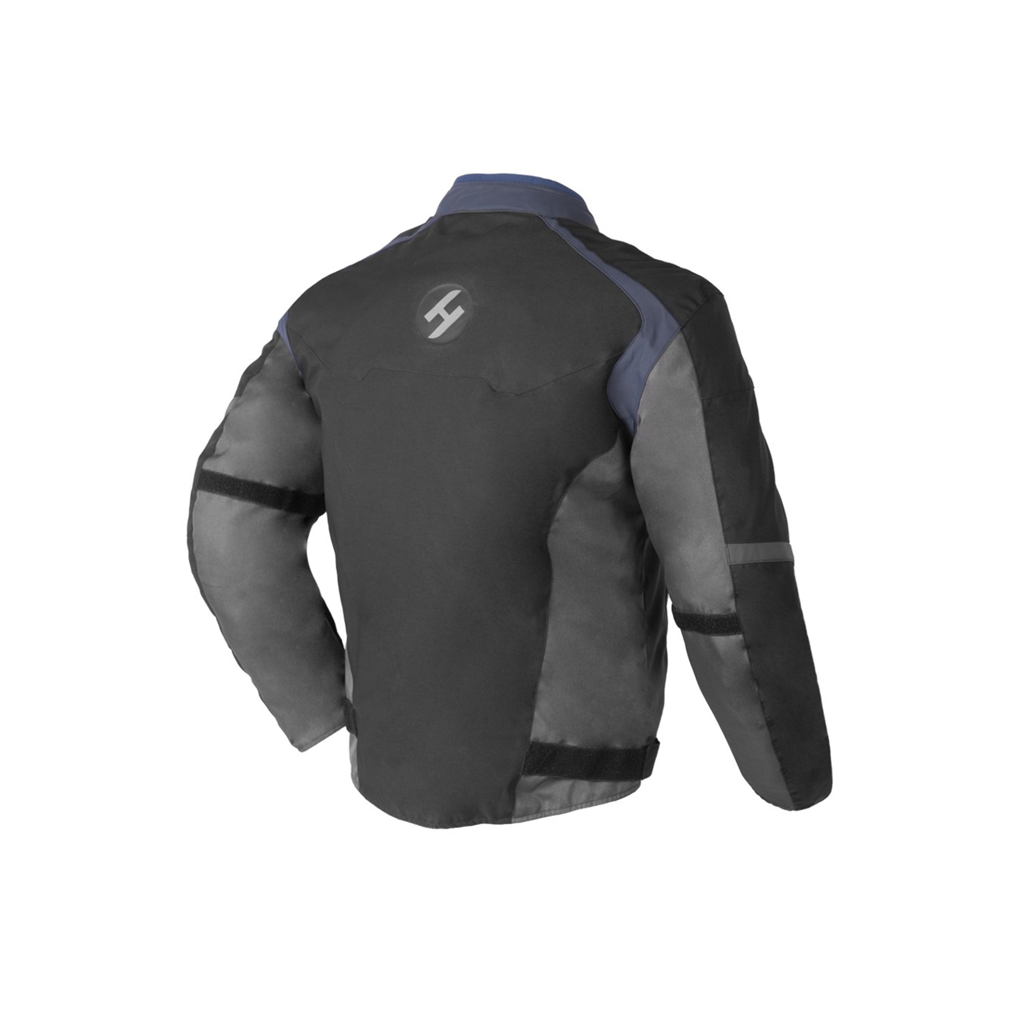 SHUA - Chaqueta Textil Track Negro/Gris
