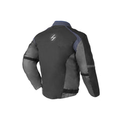 SHUA - Chaqueta Textil Track Negro/Gris