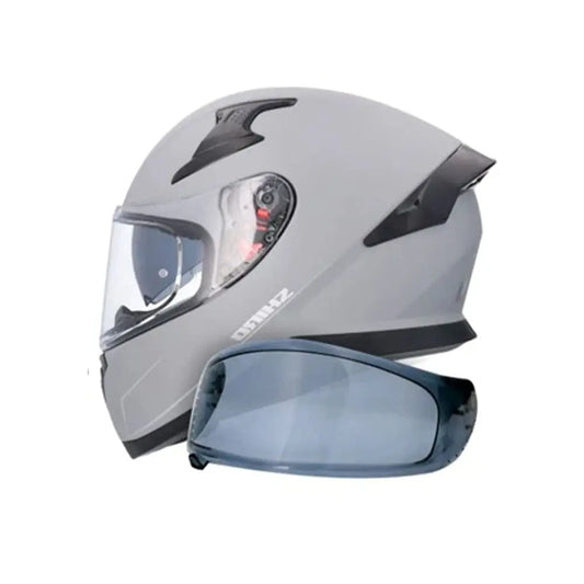 SHIRO Katana Solid Integrali Caschi Titanium Opaco 
