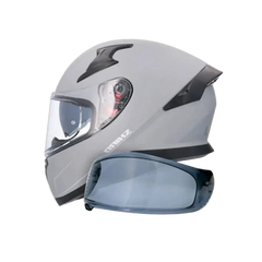 SHIRO Katana Solid Integrali Caschi Titanium Opaco 