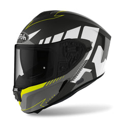 AIROH SPARK RISE Moto Integrali Turismo Caschi Nero Opaca