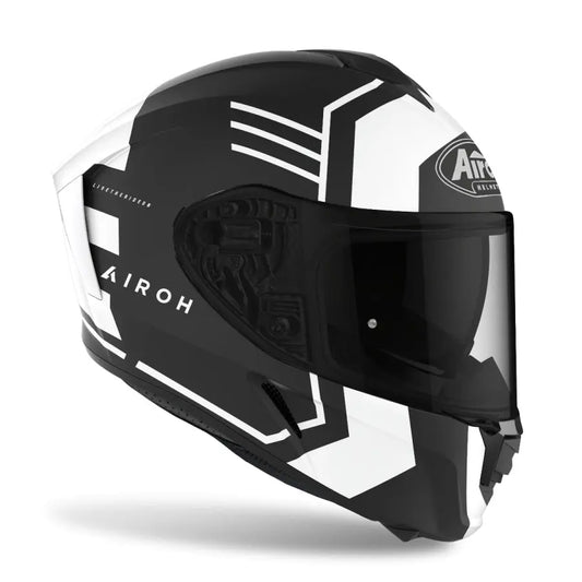 AIROH SCINTILLA BRIVIDO Moto Integrali Turismo Caschi Nero Opaco