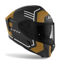 AIROH SCINTILLA BRIVIDO Moto Integrali Turismo Caschi Oro Opaco