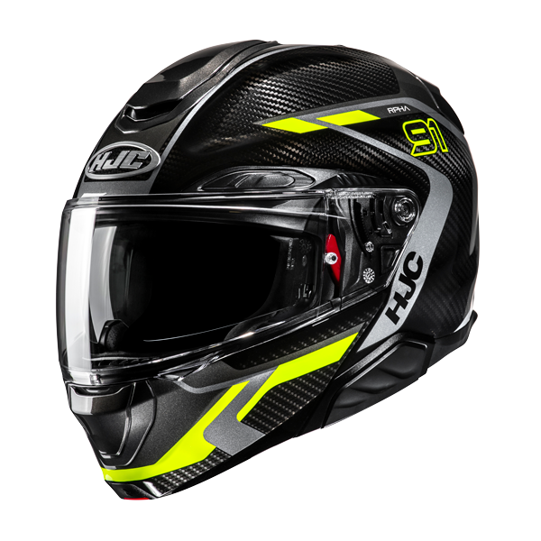 HJC RPHA 91 CARBON LAGOS MC3H Moto Modular Caschi Giallo