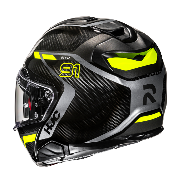 HJC RPHA 91 CARBON LAGOS MC3H Moto Modular Caschi Giallo