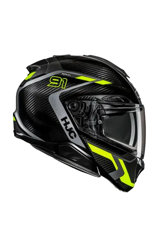 HJC RPHA 91 CARBON LAGOS MC3H Moto Modular Caschi Giallo 