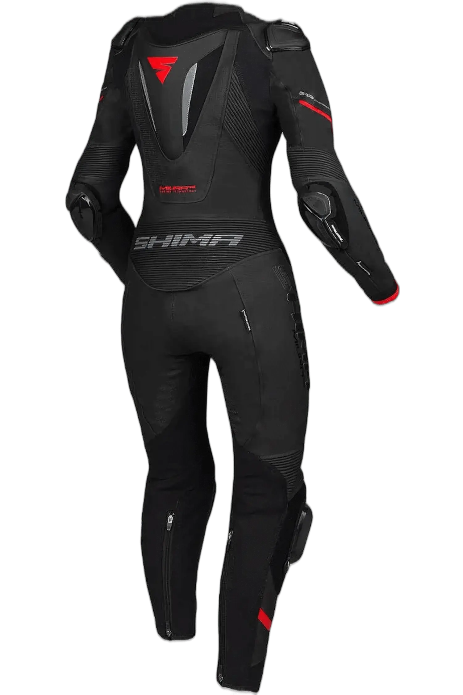 SHIMA TUTE DA CORSA MIURA RS 1PZ DONNA NERO ROSSO
