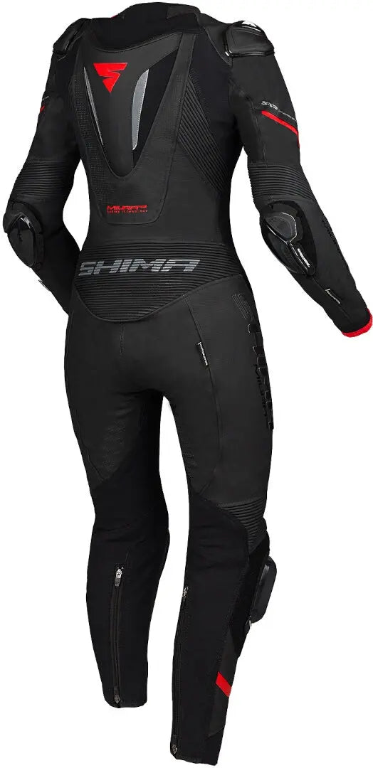 SHIMA MONO MIURA RS 1PCS BLACK/RED - SECURTEX MOTOR S.L (t/a MaximoMoto)