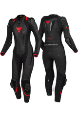 SHIMA TUTE DA CORSA MIURA RS 1PZ DONNA NERO ROSSO
