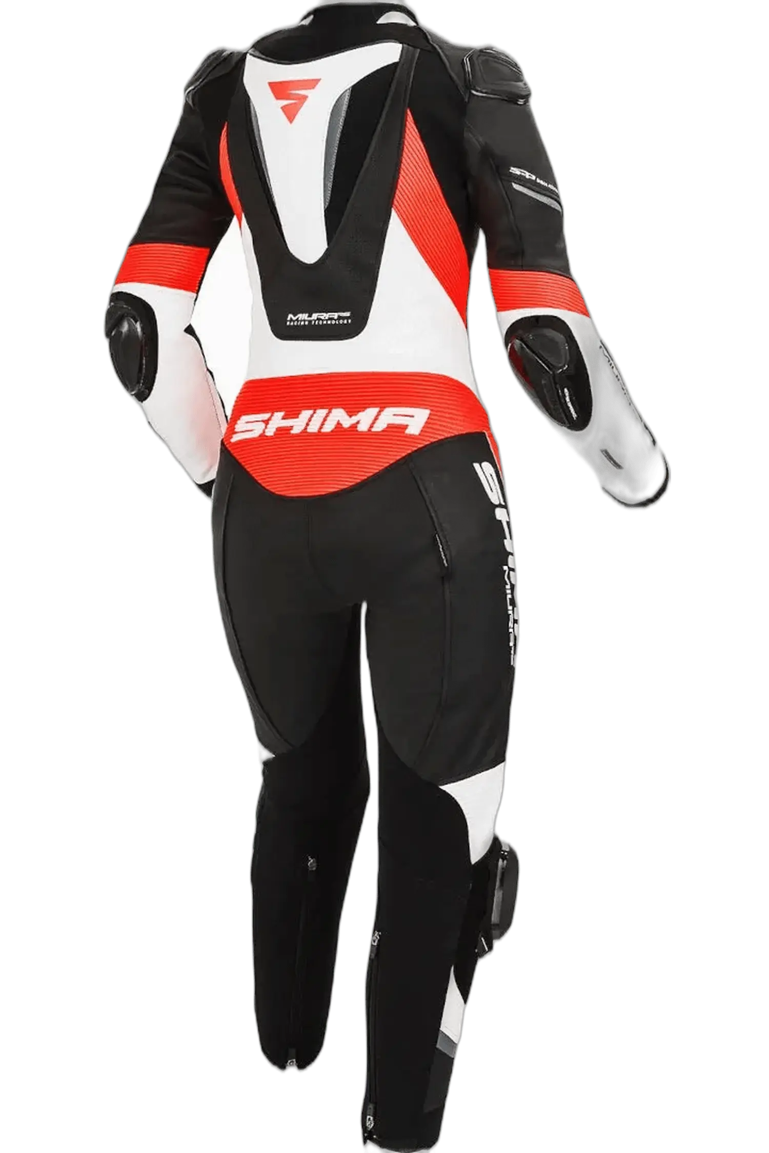 SHIMA TUTE DA CORSA MIURA RS 1PZ BIANCO NERO ROSSO
