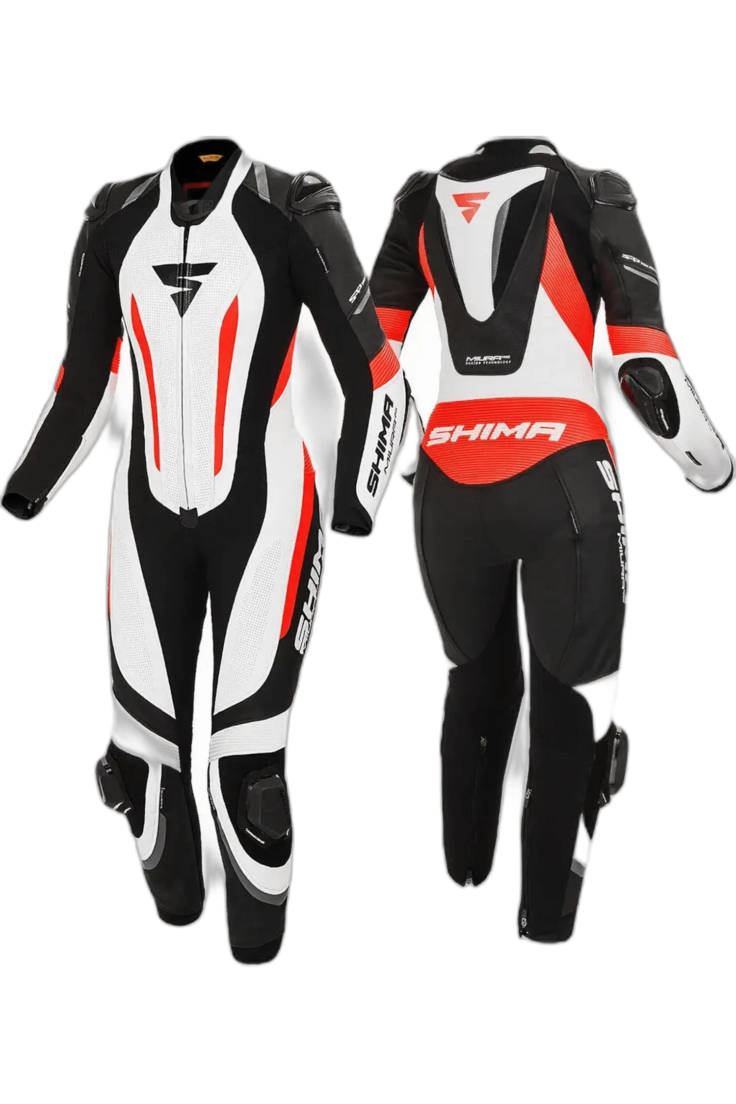 SHIMA TUTE DA CORSA MIURA RS 1PZ BIANCO NERO ROSSO
