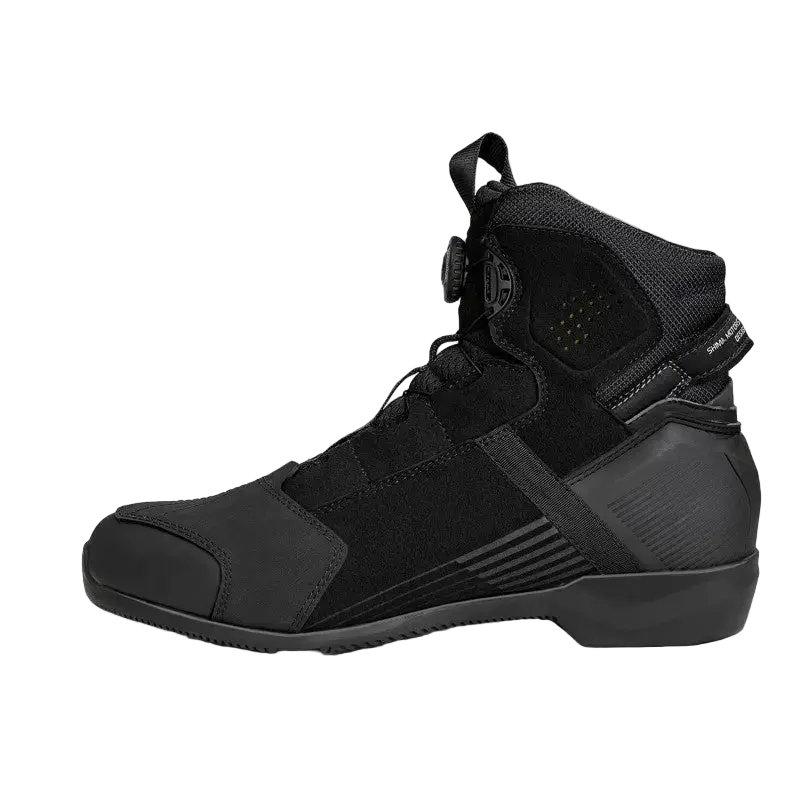 SHIMA STIVALI EDGE VENTED MOTOCICLO UOMO NERO 