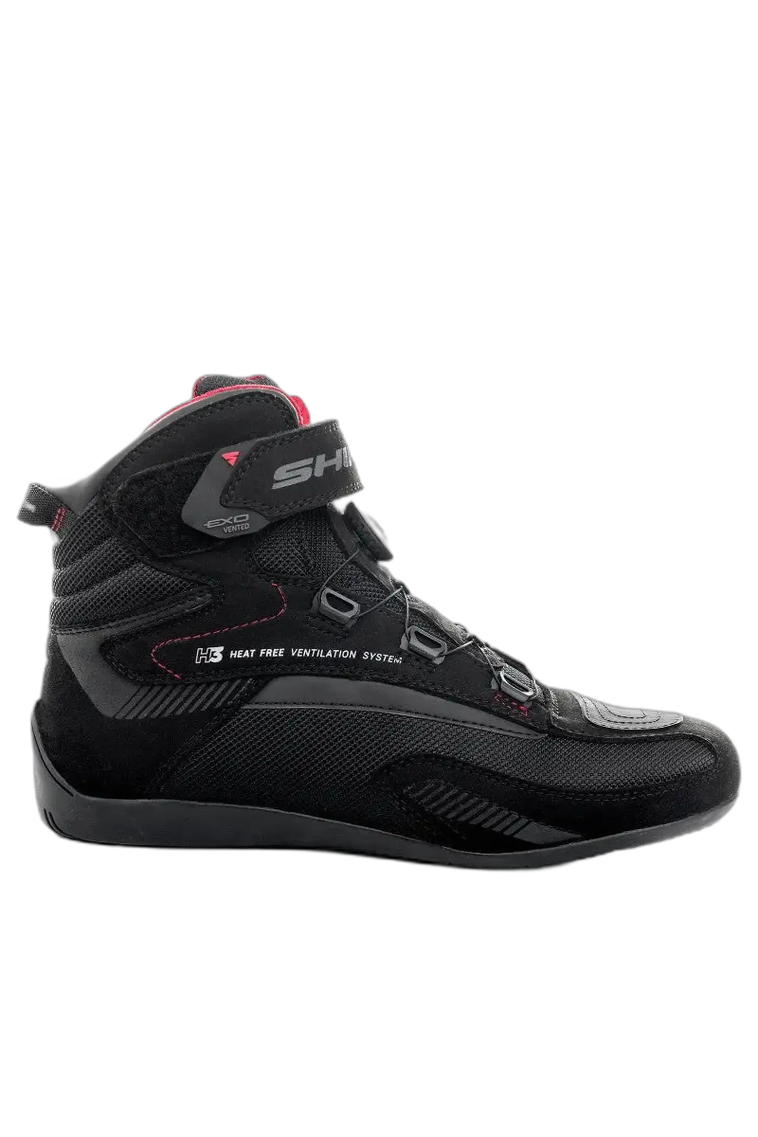 SHIMA EXO VENTED Scarpe da Moto Turismo Uomo Nero 