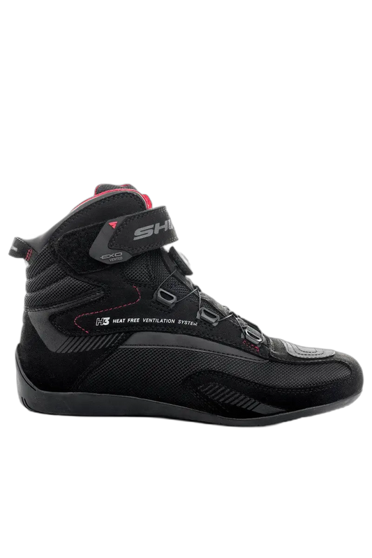 SHIMA EXO VENTED Scarpe da Moto Turismo Uomo Nero 