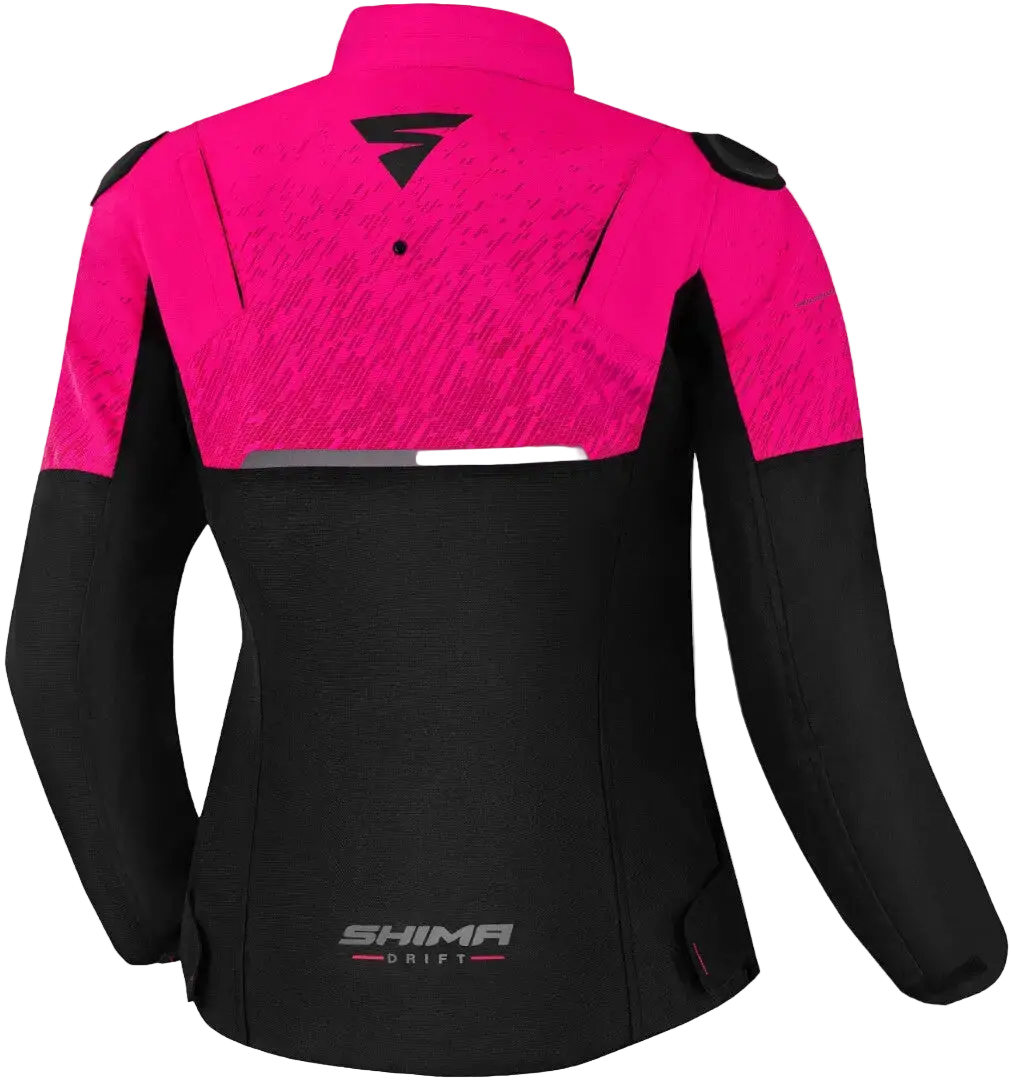 SHIMA Drift Signore Cappuccio NERO ROSA 