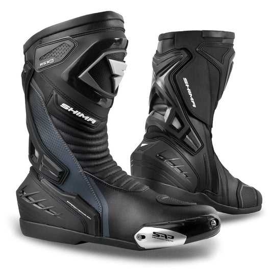 SHIMA RSX-6 UOMO MOTOCICLO STIVALI NERO