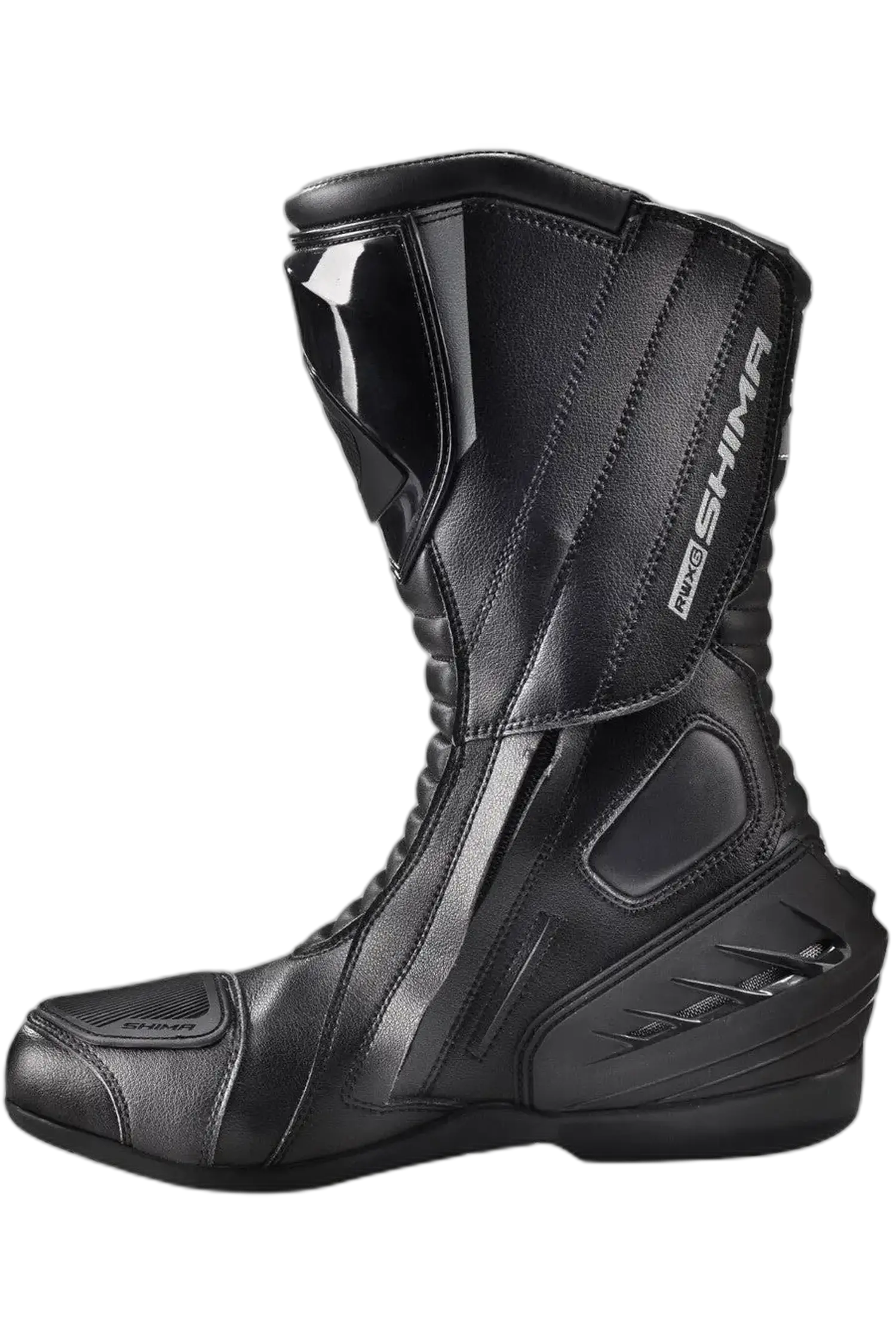 SHIMA RWX-6 DONNA MOTOCICLO STIVALI NERO 