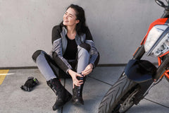SHIMA STRATO LADY BOOTS NEGRO ROJO - SECURTEX MOTOR S.L (t/a MaximoMoto)